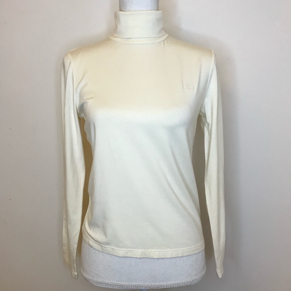 Ralph Lauren Cream Turtle Neck Medium Petite